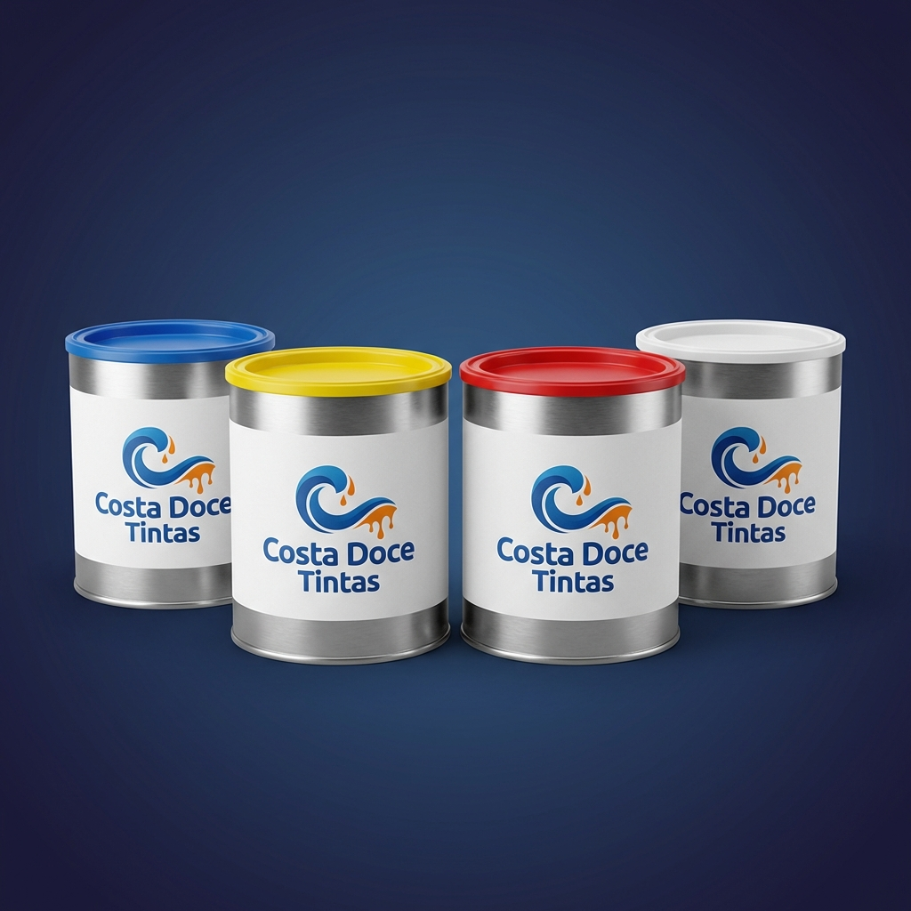 Latas de tinta Costa Doce